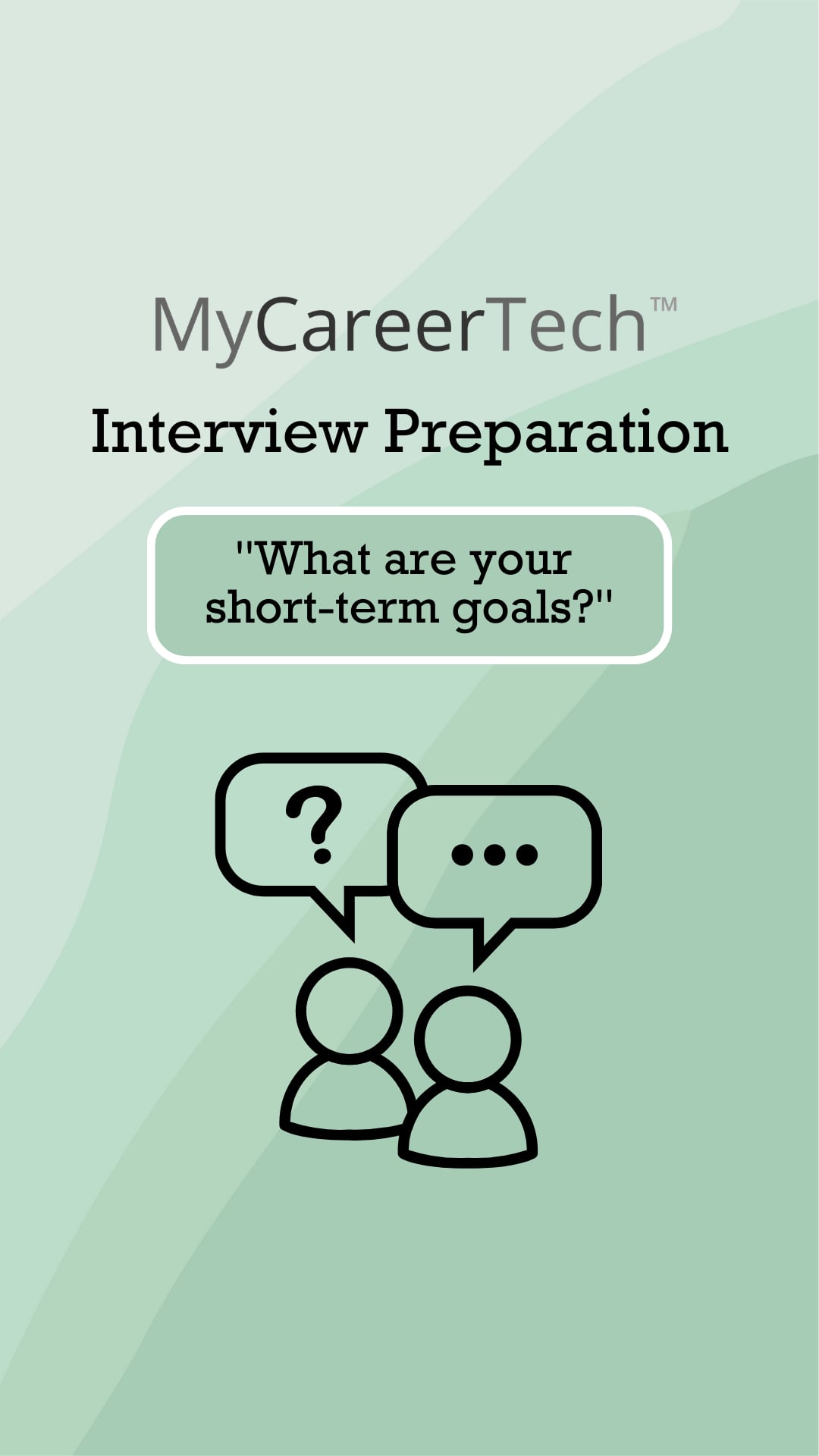 What are your short-term goals?